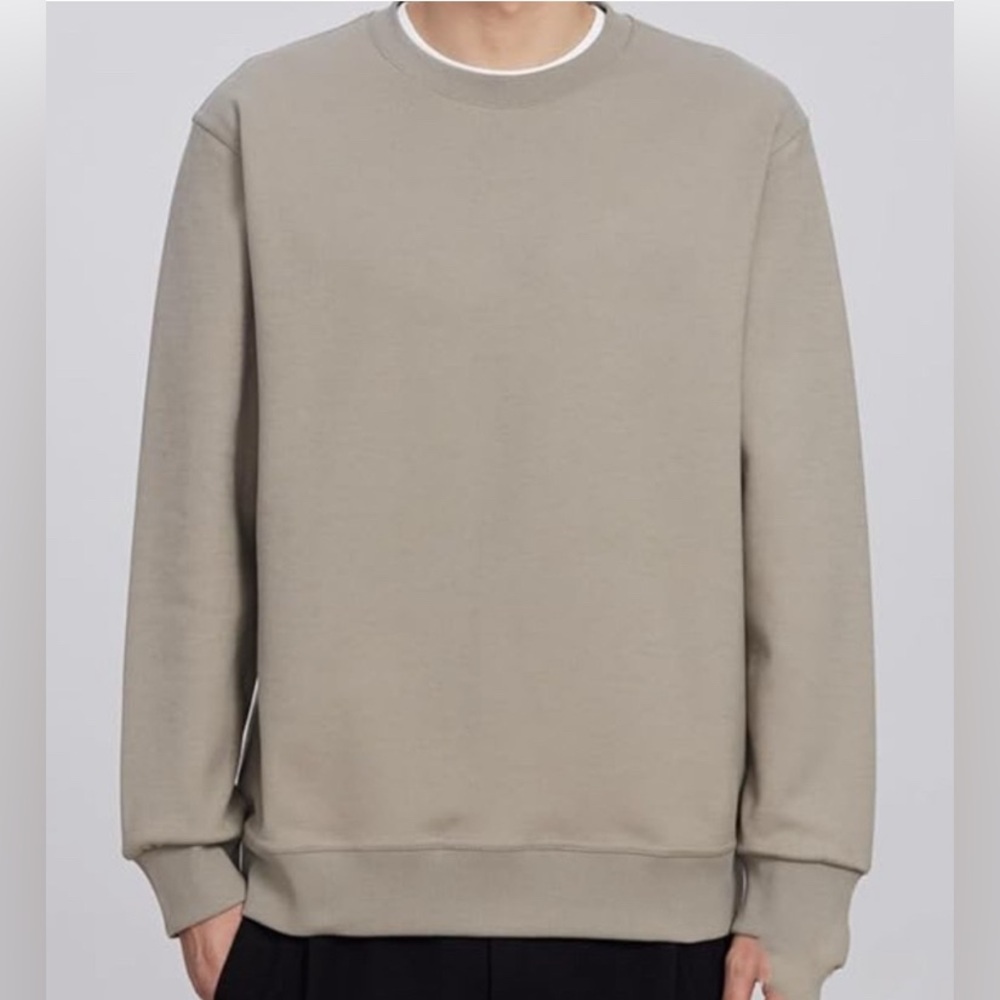 New Good Counsel Men's Gray King Crewneck Sweatshirt with zippers 2XL Cotton